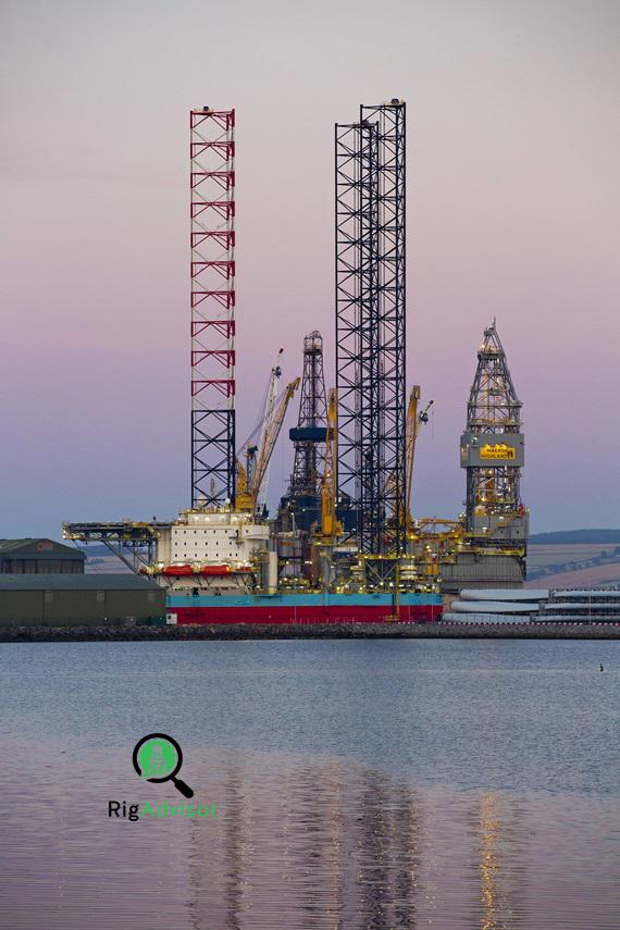 Maersk Highlander - North Sea Jack-Up - Location - Rig Advisor UK ...